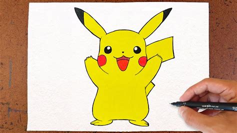 Como Desenhar o Pikachu (Passo a Passo)